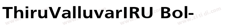 ThiruValluvarIRU Bol字体转换